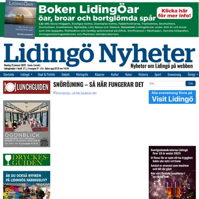 Aktuellt från Lidingö församling startsida 2025
