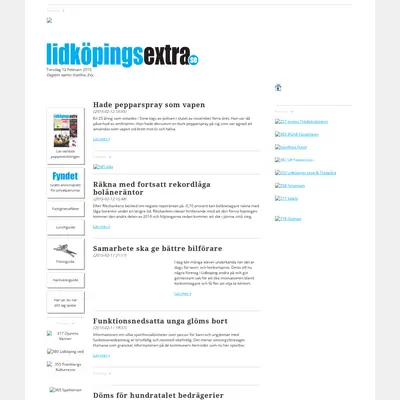 Lidköpingsextra startsida 2015