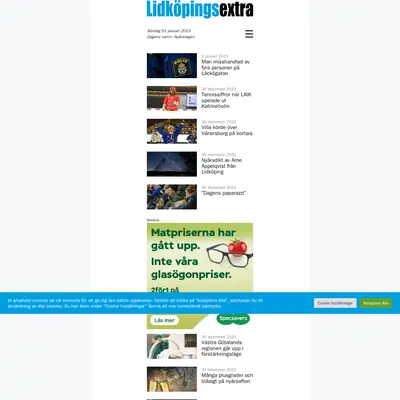 Lidköpingsextra startsida 2023