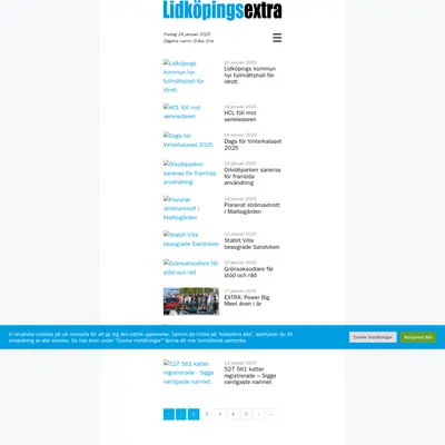 Lidköpingsextra startsida 2025