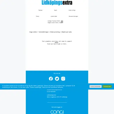 Lidköpingsextra startsida 2026