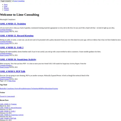 www.limeconsulting.com startsida 2021