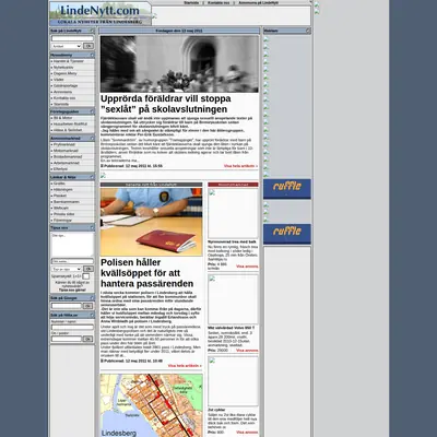 LINDENYTT startsida 2011