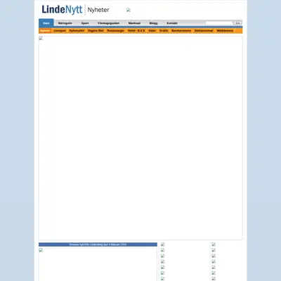 LINDENYTT startsida 2015