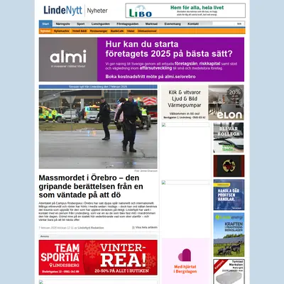 LINDENYTT startsida 2025