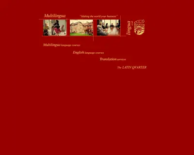 Lingua startsida 2005