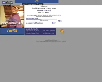 AMBIO startsida 2003