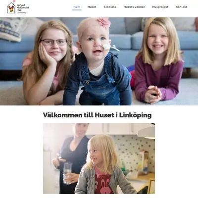 www.ronaldmcdonaldhus.se startsida 2026