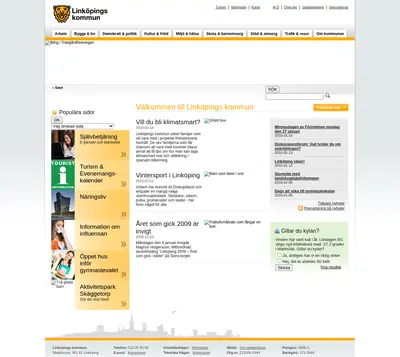 www.linkoping.se/nyheter startsida 2010