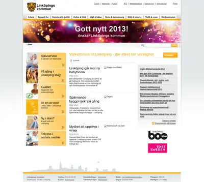 www.linkoping.se/nyheter startsida 2013