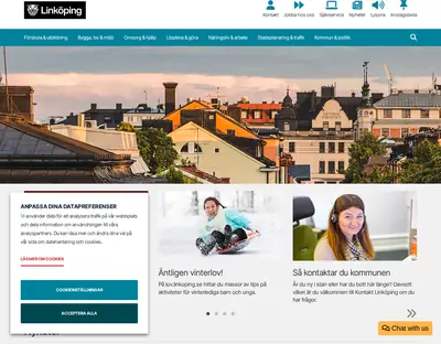 www.linkoping.se/nyheter startsida 2025