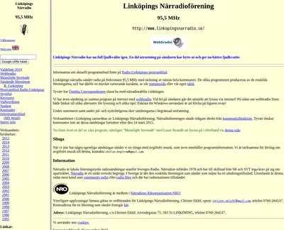 Linköpings närradioförening startsida 2018