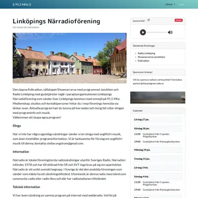 Linköpings närradioförening startsida 2024