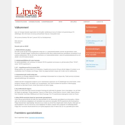 IPULS nyhetsbrev startsida 2014