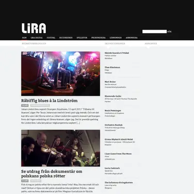 Lira Musikmagasin startsida 2017