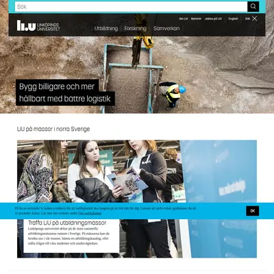 LiU magasin startsida 2018