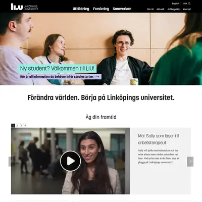 LiU magasin startsida 2026