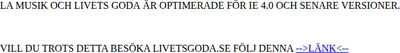 Livets Goda startsida 2008