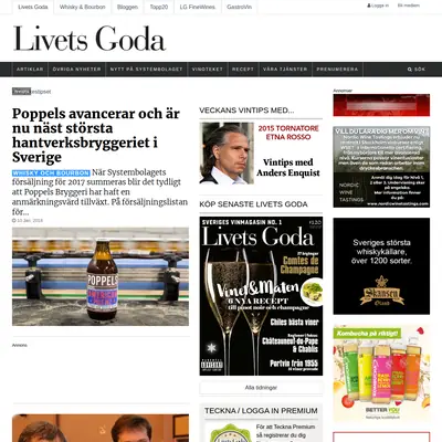 Livets Goda startsida 2018