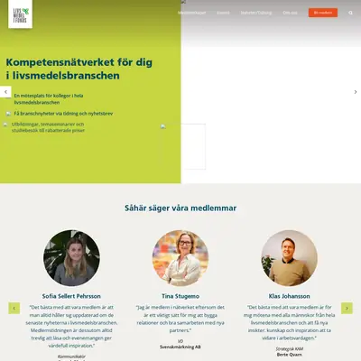 Nyhetsbrev Livsmedel i fokus startsida 2026