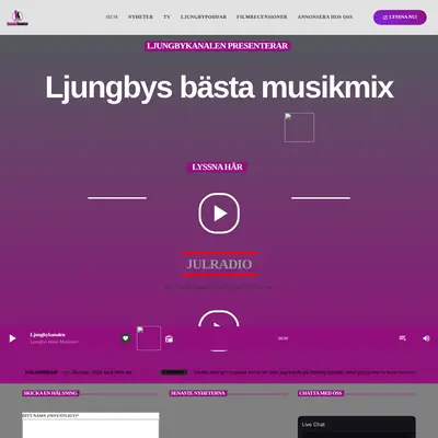 www.ljungbykanalen.se startsida 2026