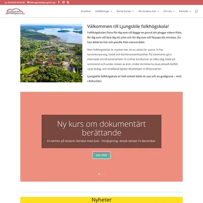 Ljungskile Nyheter startsida 2026