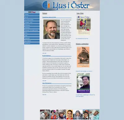 Ljus i Öster startsida 2010