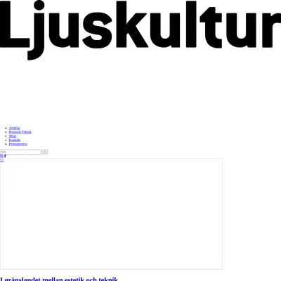 Ljuskultur startsida 2021
