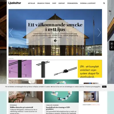 Ljuskultur startsida 2025