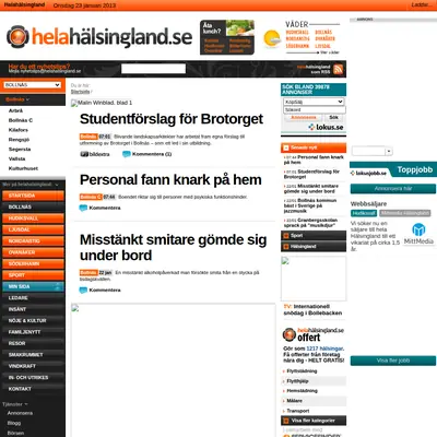 ljusnan.se startsida 2013