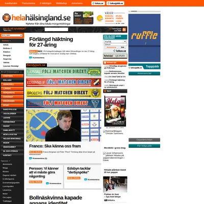 ljusnan.se startsida 2014