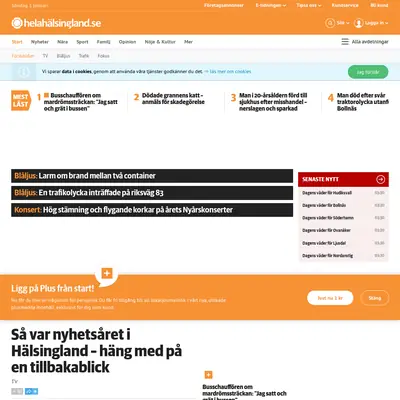 ljusnan.se startsida 2017
