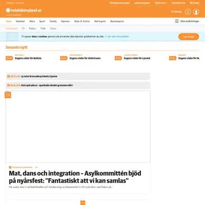 ljusnan.se startsida 2019