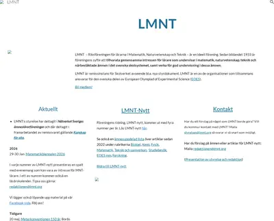 LMNT-nytt startsida 2026