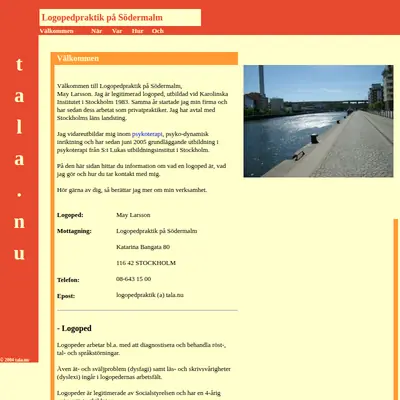 Logopeden startsida 2010