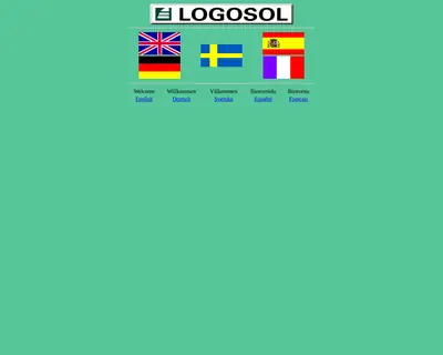 Logosol, logosol.se startsida 1998