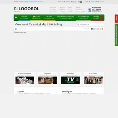 Logosol, logosol.se startsida 2011