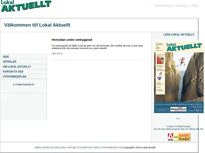 LOKALAKTUELLT startsida 2006