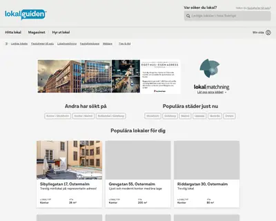Lokalguiden startsida 2025