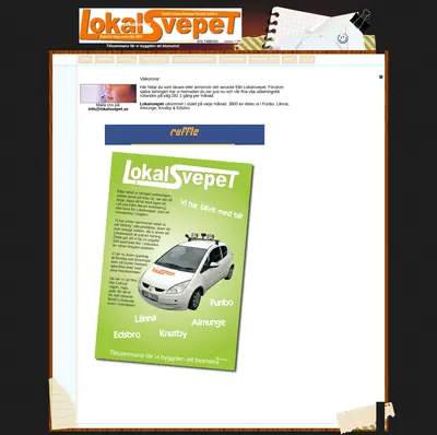 LOKALSVEPET startsida 2018