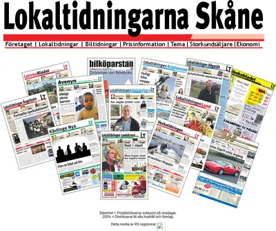 Lokaltidningen Malmö startsida 2004