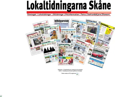 Lokaltidningen Malmö startsida 2005