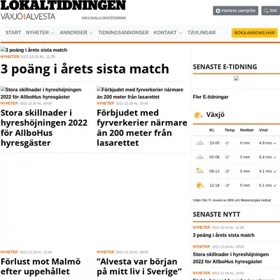 Business Kronoberg startsida 2022