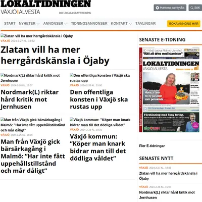 Business Kronoberg startsida 2024