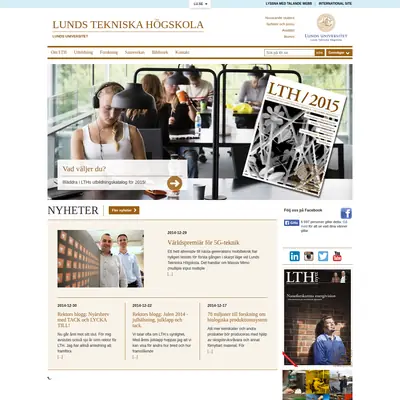 LTH - nytt startsida 2015