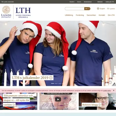 LTH - nytt startsida 2020