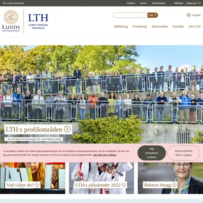 LTH - nytt startsida 2023
