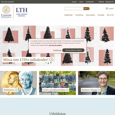 LTH - nytt startsida 2026