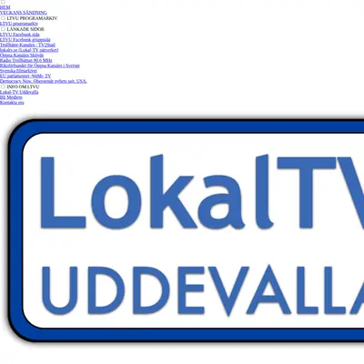 Lokal TV Uddevalla startsida 2025