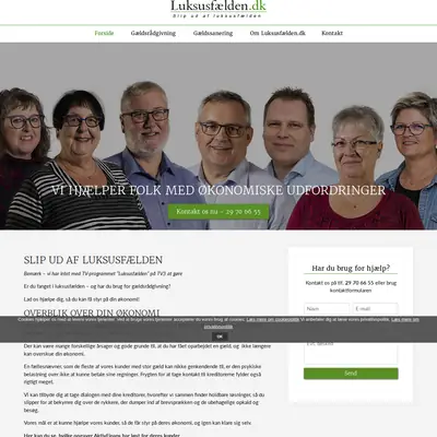 Luksusfaelden startsida 2021